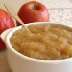 compota de manzana