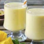 batido de maracuyá y piña