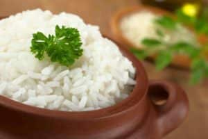 El arroz engorda