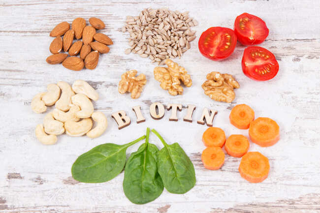 Alimentos que contiene biotina